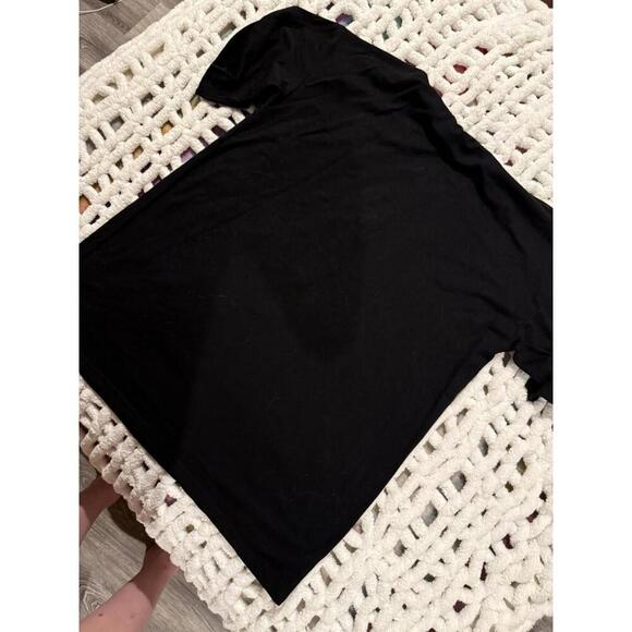 NWOT Oversized Tee Skeleton Grunge Rocker Tee Size L Black - Picture 4 of 4